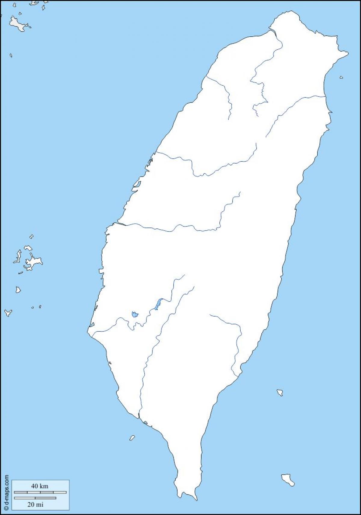 Mapa Taiwan eskema