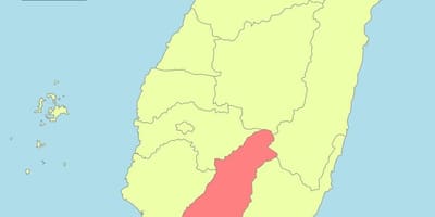 Mapa kaohsiung Taiwan