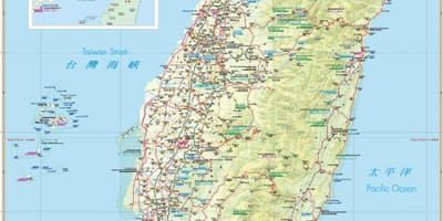 Mapa Taiwan erakarpen