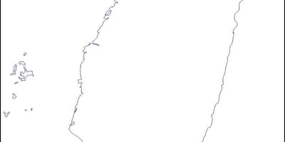 Mapa Taiwan hutsik