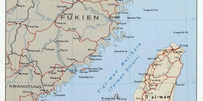 Mapa Taiwan itsasartea