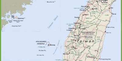 Mapa bat Taiwan