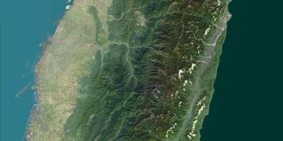 Mapa satelite Taiwan